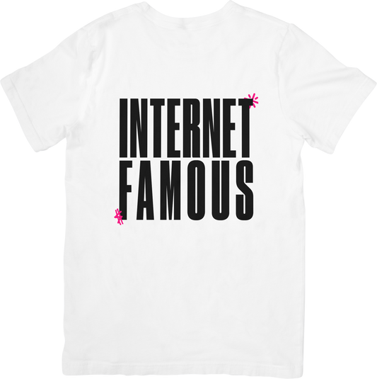"Internet Famous" Icon Logo Tee